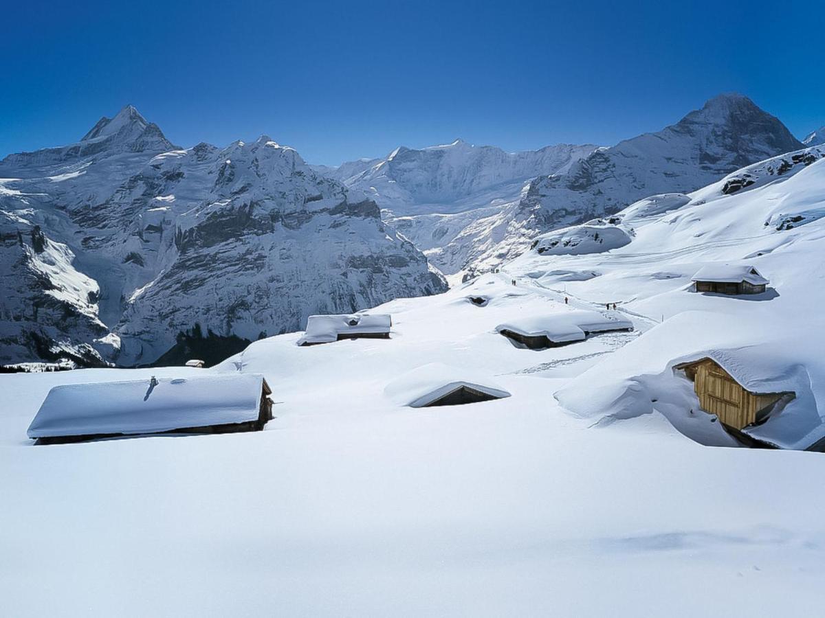 Apartment Chalet Doris-1 By Interhome Grindelwald Exterior photo